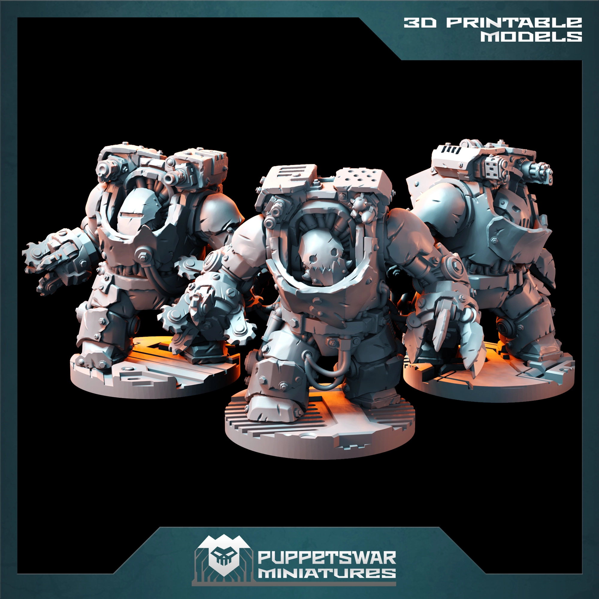 《战锤40k》兽人（Orks）阵营重装步兵