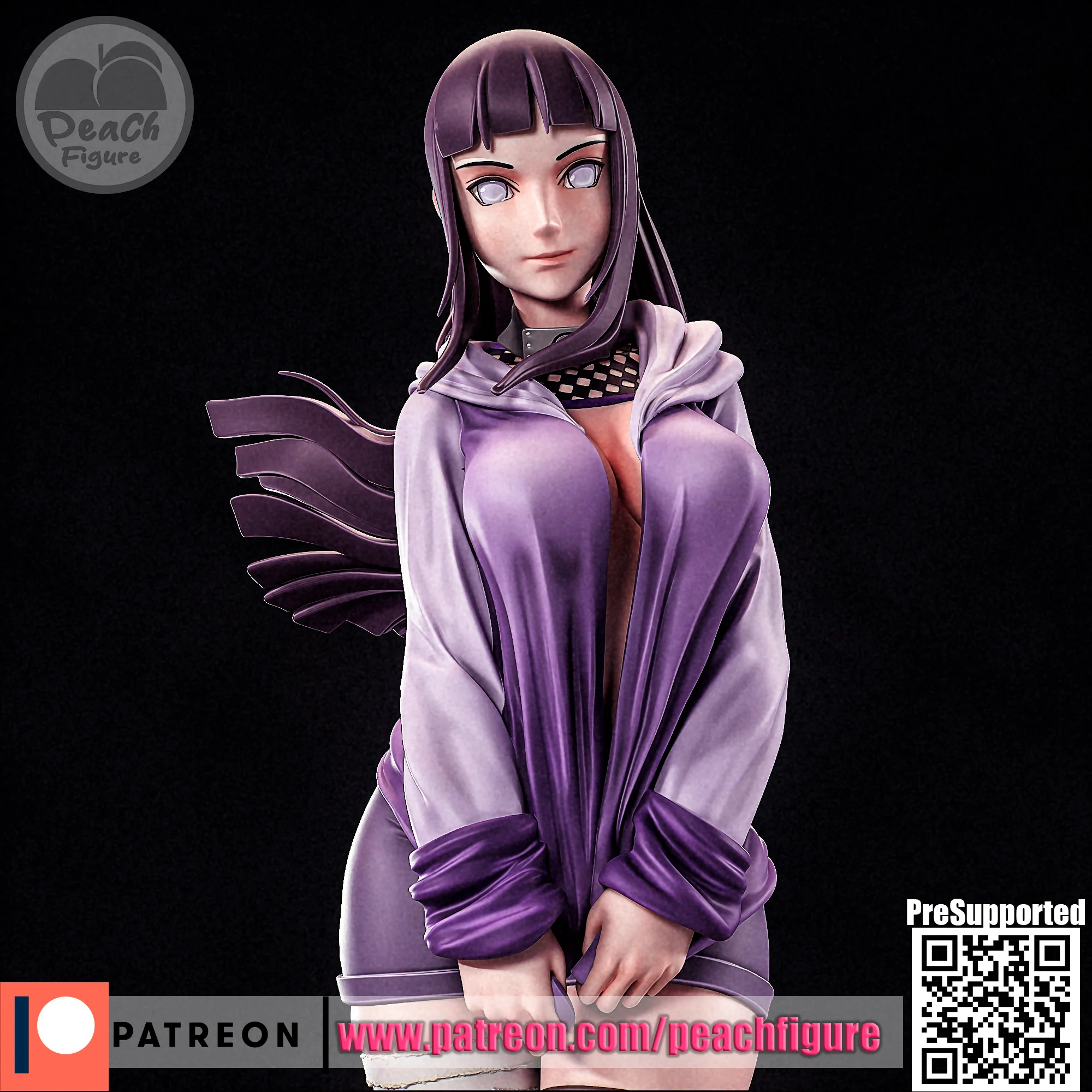 《火影忍者》日向雏田（Hinata Hyuga）