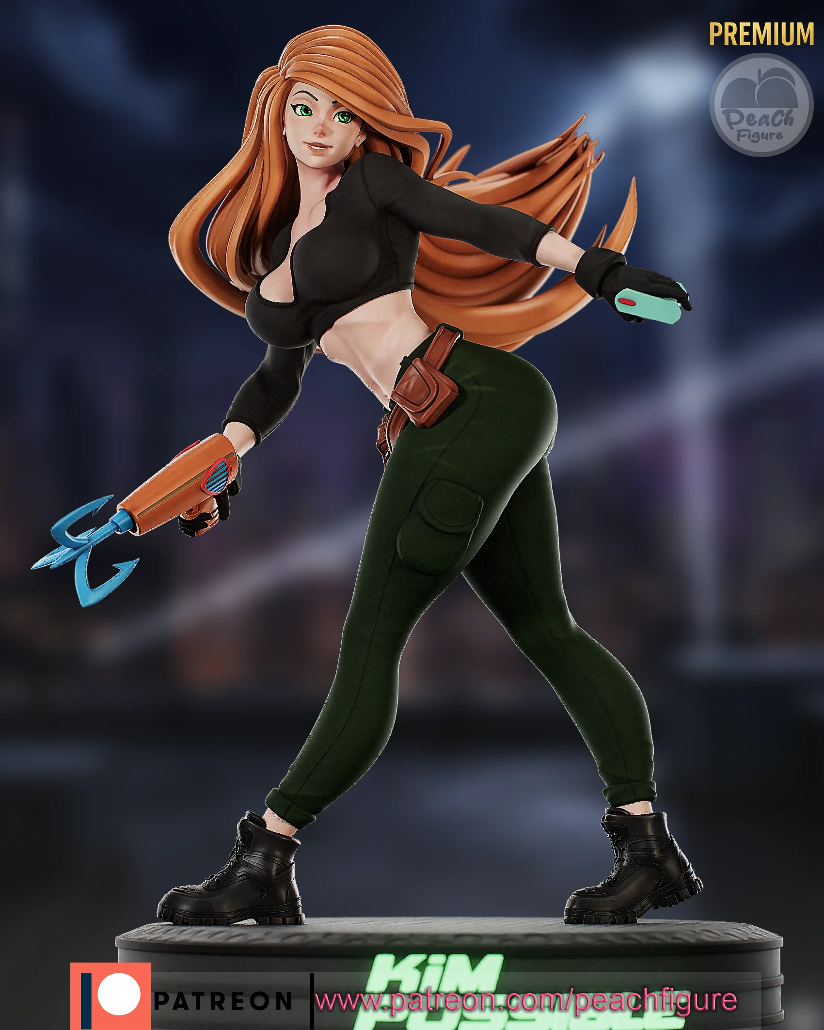 《麻辣女孩》金姆（Kim Possible）