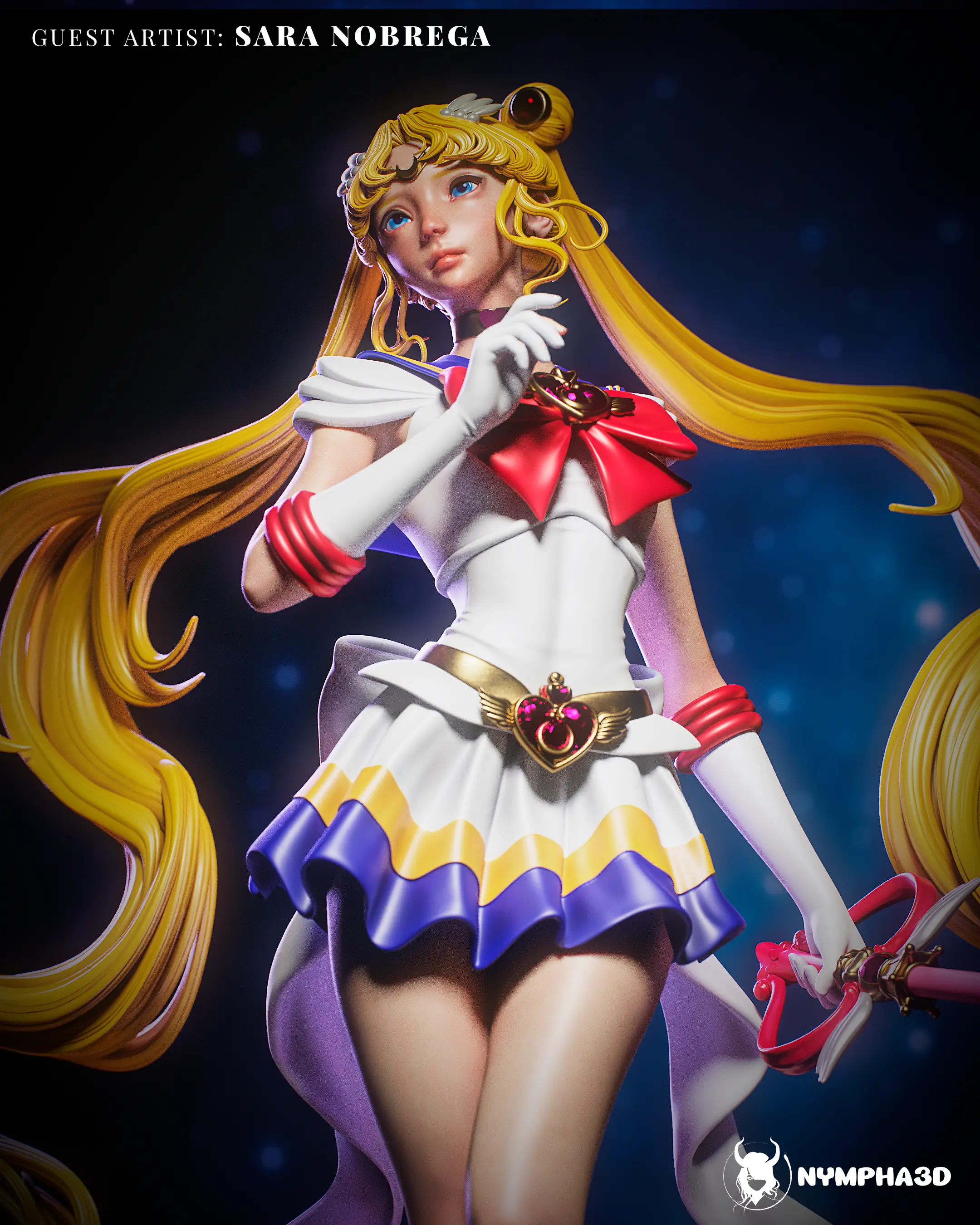 《美少女战士》 水兵月（Sailor Moon / 月野兔）